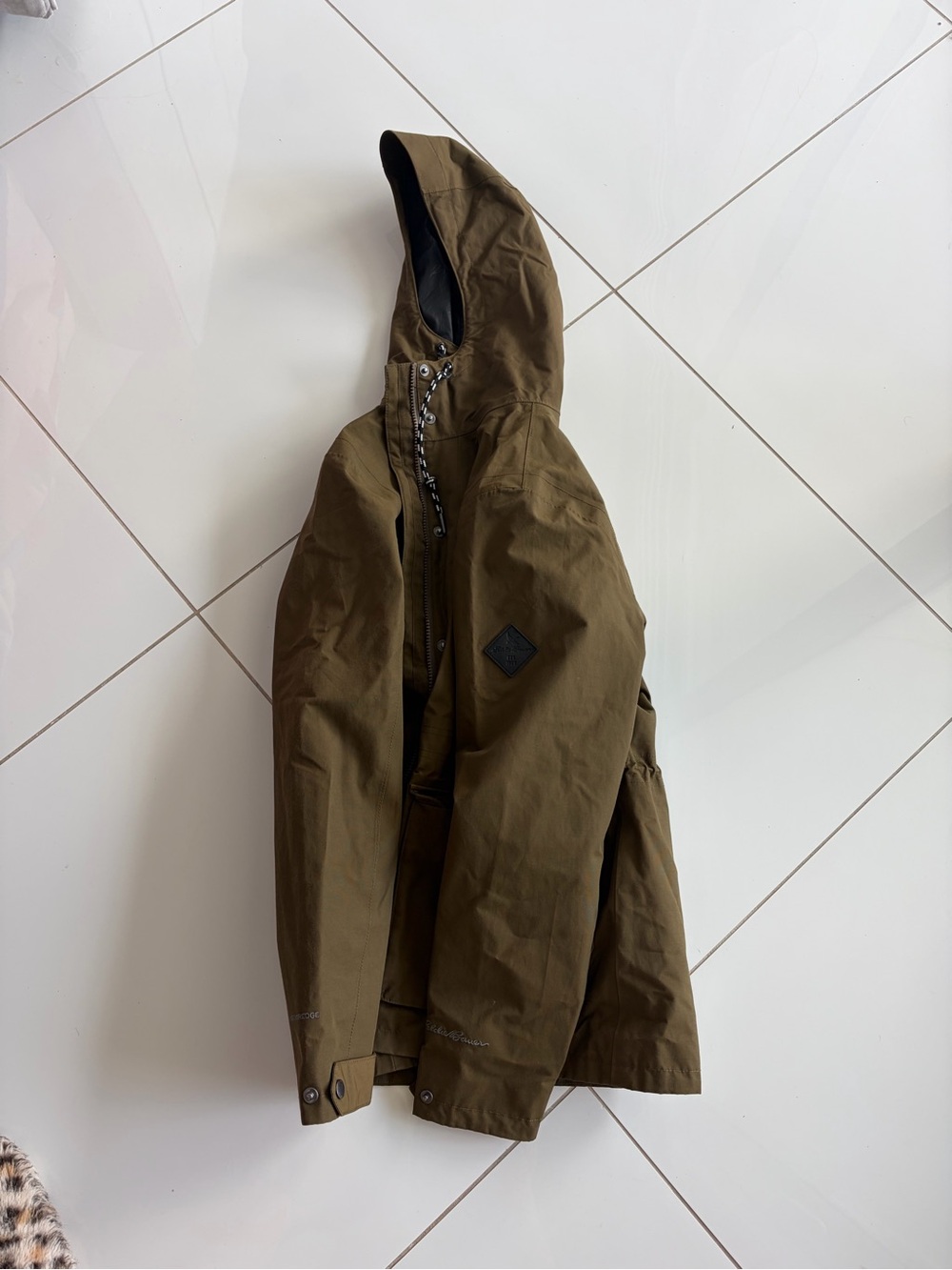 Women’s Hooded Field Jacket in Olive